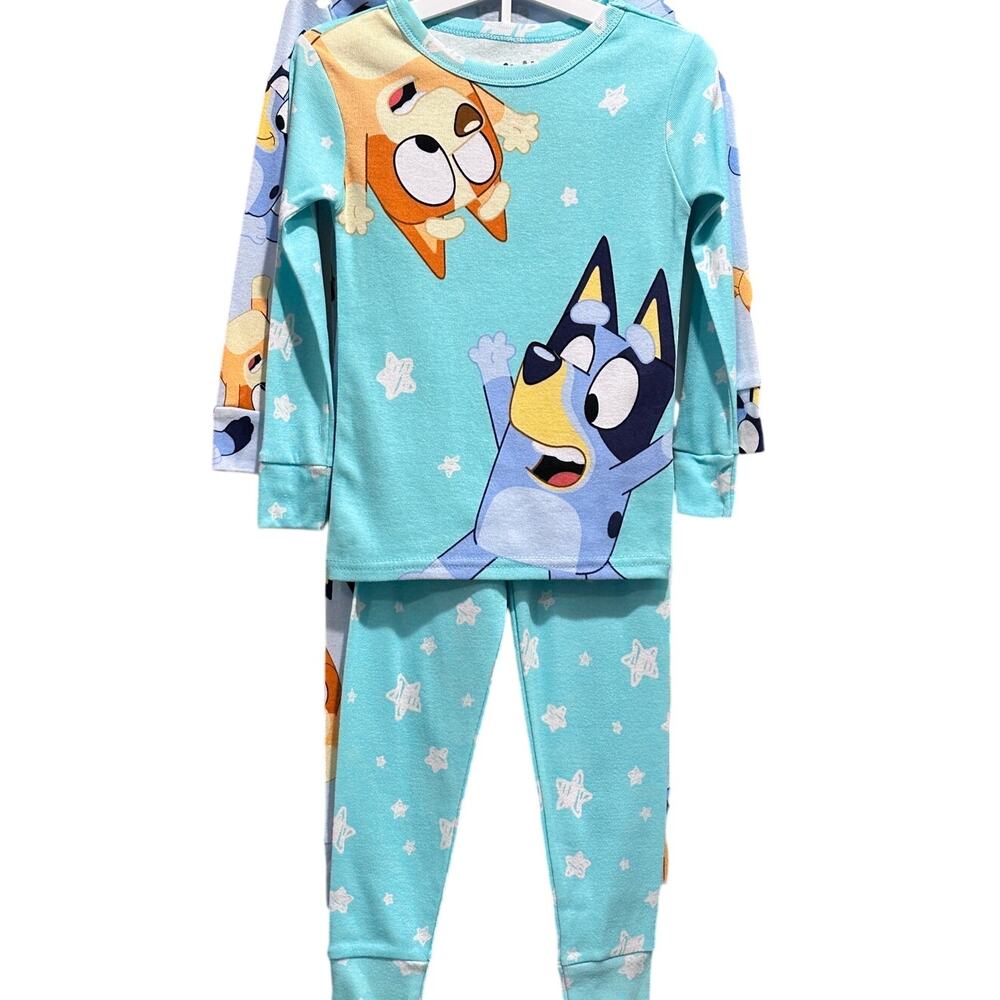 Bluey Toddler Pajama Bundle Size 4T | 2‎ Sets | NWT